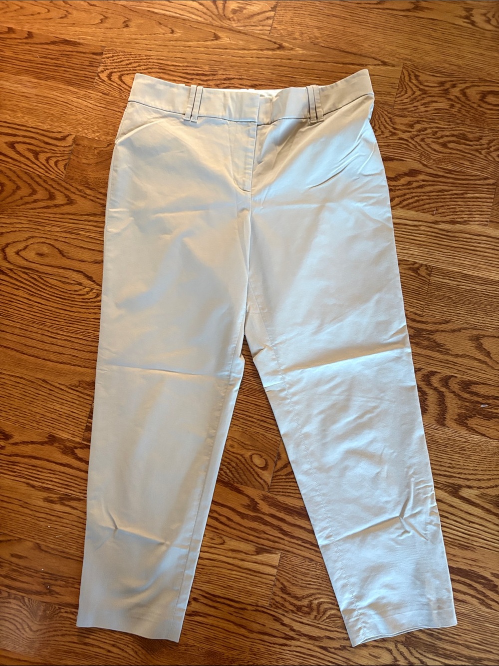 Ann Taylor chino Pan Size 8 zipper at ankle